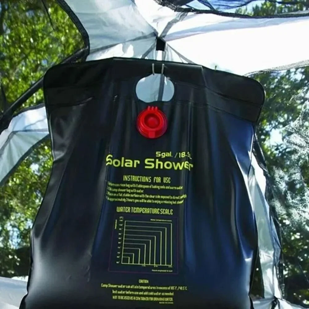 5 gal. Texport jumbo solar camp shower emergency camping portable survival gear